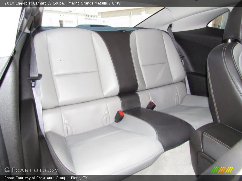  2010 Camaro SS Coupe Gray Interior