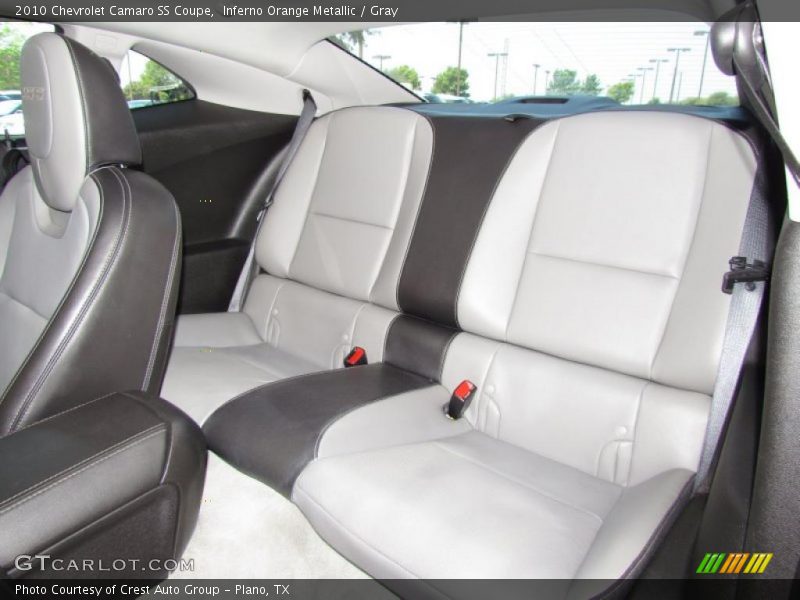  2010 Camaro SS Coupe Gray Interior