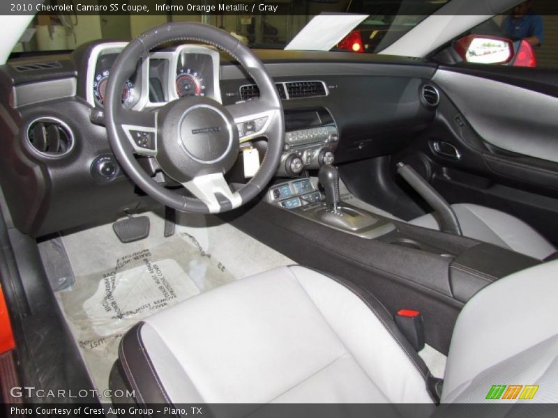 Gray Interior - 2010 Camaro SS Coupe 
