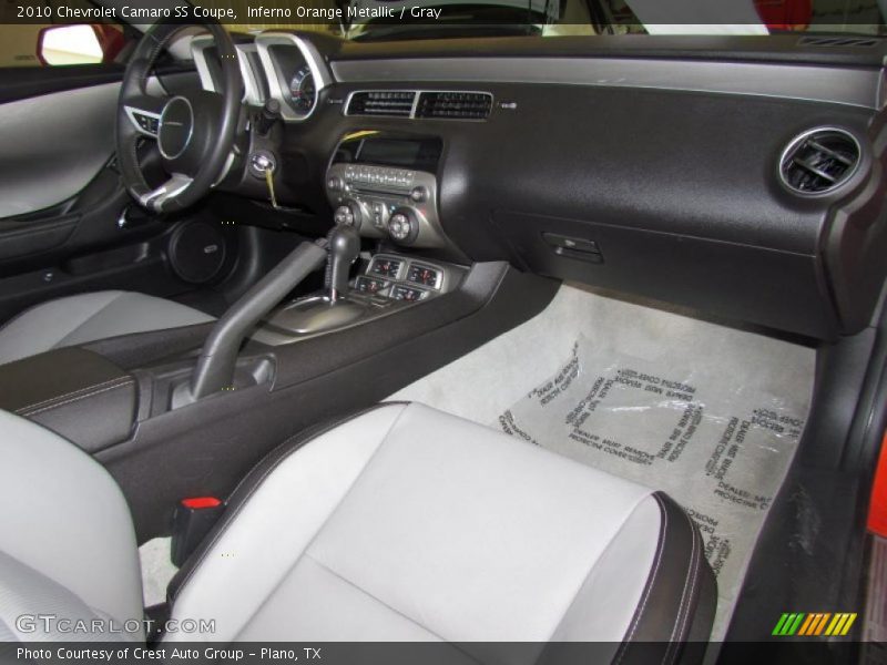  2010 Camaro SS Coupe Gray Interior