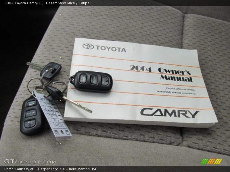 Desert Sand Mica / Taupe 2004 Toyota Camry LE