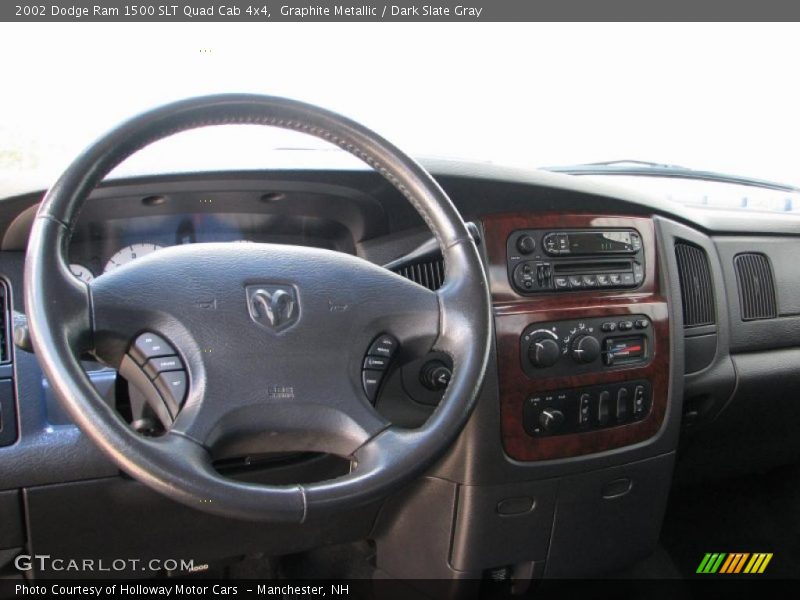 Dashboard of 2002 Ram 1500 SLT Quad Cab 4x4
