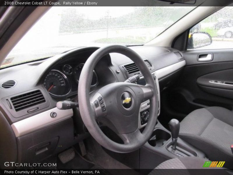 Rally Yellow / Ebony 2008 Chevrolet Cobalt LT Coupe