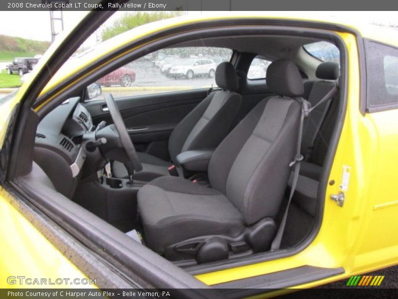 Rally Yellow / Ebony 2008 Chevrolet Cobalt LT Coupe