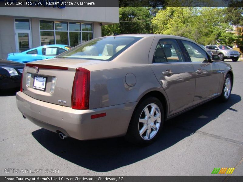 Radiant Bronze / Cashmere 2006 Cadillac STS V6