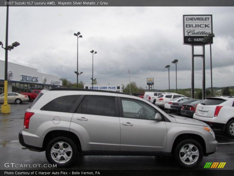 Majestic Silver Metallic / Grey 2007 Suzuki XL7 Luxury AWD