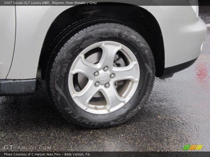 Majestic Silver Metallic / Grey 2007 Suzuki XL7 Luxury AWD