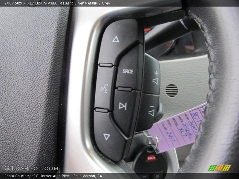 Majestic Silver Metallic / Grey 2007 Suzuki XL7 Luxury AWD