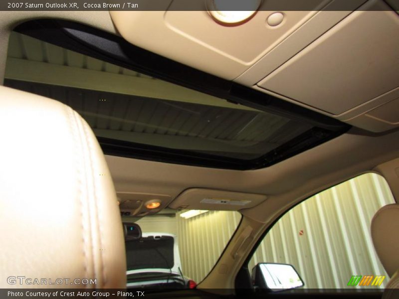 Sunroof of 2007 Outlook XR