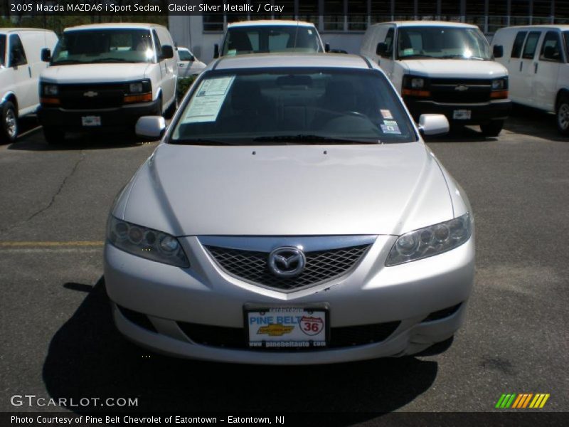 Glacier Silver Metallic / Gray 2005 Mazda MAZDA6 i Sport Sedan