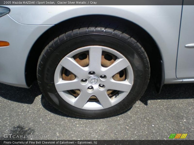 Glacier Silver Metallic / Gray 2005 Mazda MAZDA6 i Sport Sedan