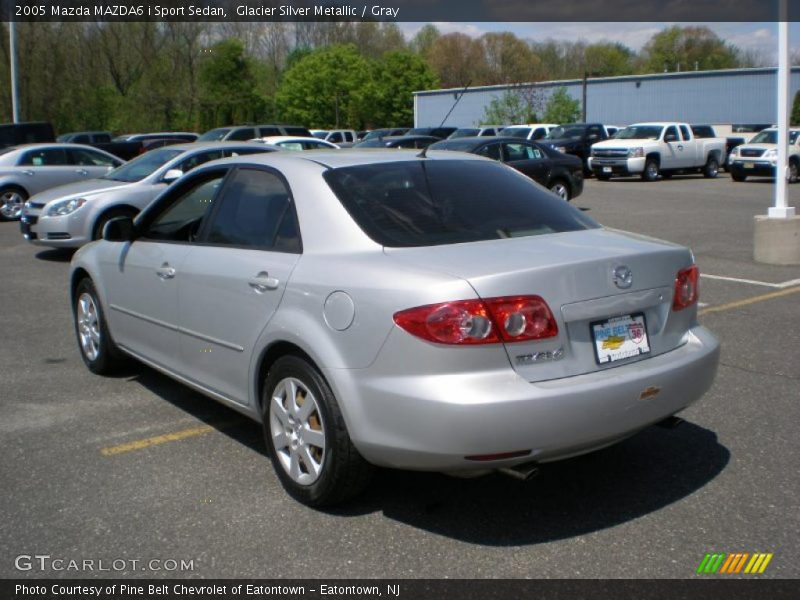 Glacier Silver Metallic / Gray 2005 Mazda MAZDA6 i Sport Sedan