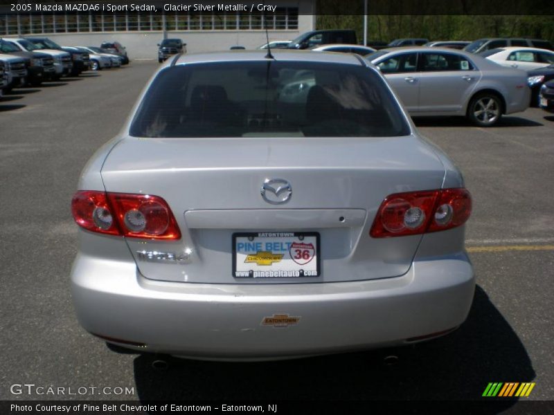 Glacier Silver Metallic / Gray 2005 Mazda MAZDA6 i Sport Sedan