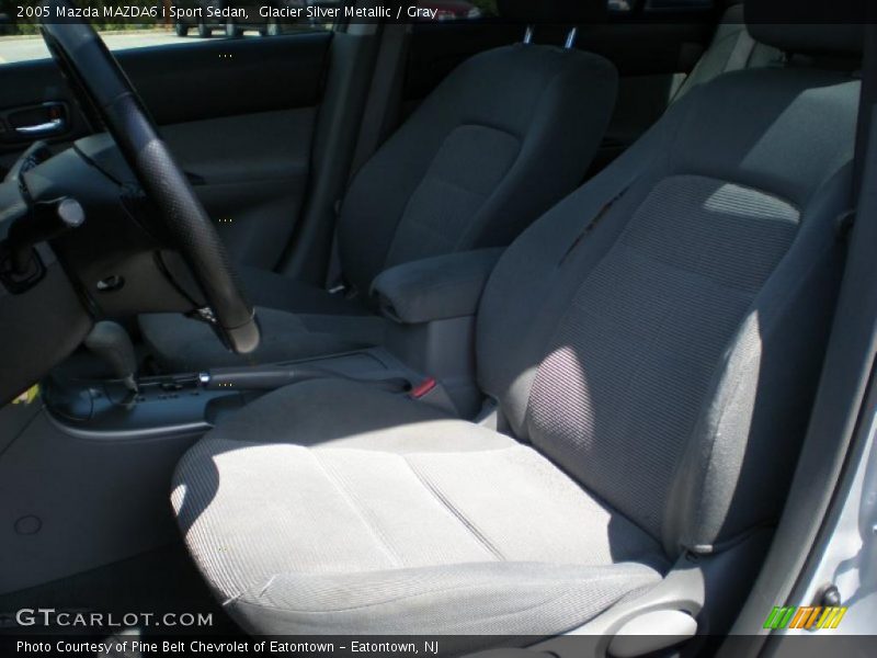 Glacier Silver Metallic / Gray 2005 Mazda MAZDA6 i Sport Sedan