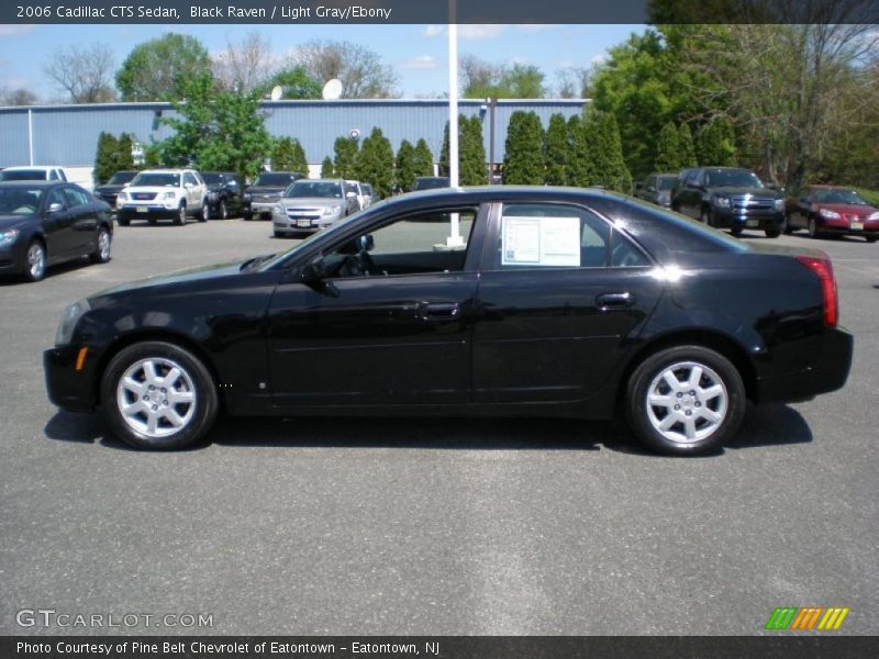 Black Raven / Light Gray/Ebony 2006 Cadillac CTS Sedan