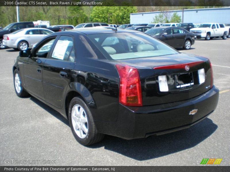 Black Raven / Light Gray/Ebony 2006 Cadillac CTS Sedan