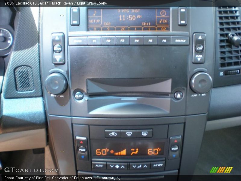 Black Raven / Light Gray/Ebony 2006 Cadillac CTS Sedan