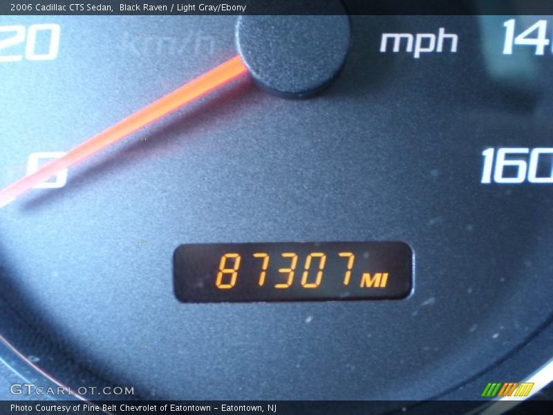 Black Raven / Light Gray/Ebony 2006 Cadillac CTS Sedan
