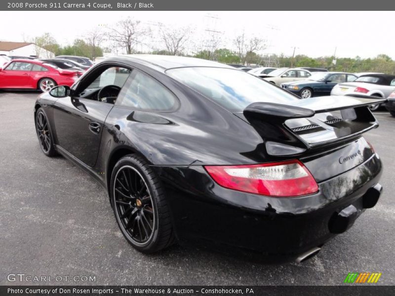  2008 911 Carrera 4 Coupe Black