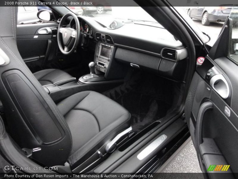  2008 911 Carrera 4 Coupe Black Interior