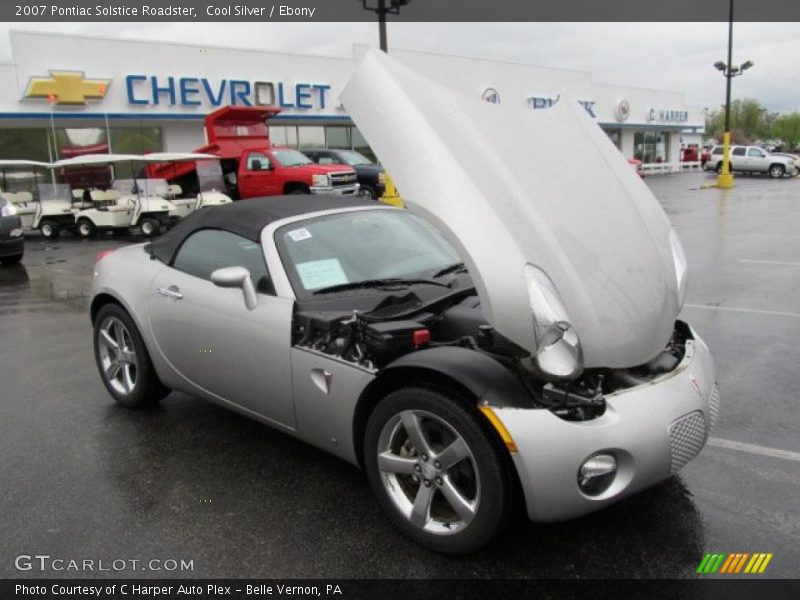 Cool Silver / Ebony 2007 Pontiac Solstice Roadster