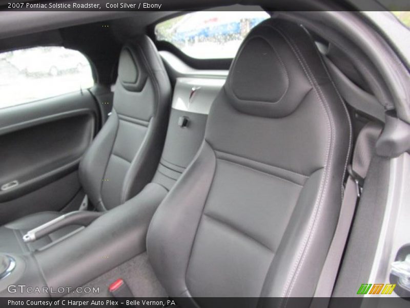 Cool Silver / Ebony 2007 Pontiac Solstice Roadster