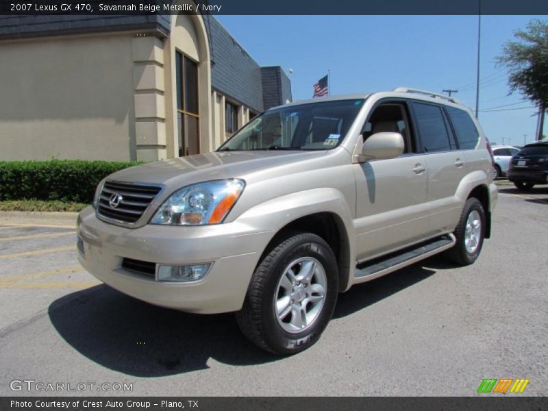 Savannah Beige Metallic / Ivory 2007 Lexus GX 470