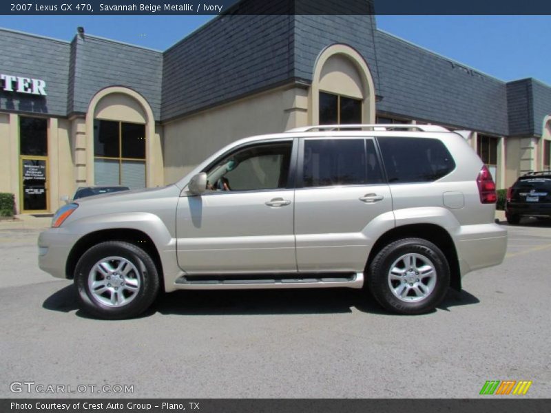 Savannah Beige Metallic / Ivory 2007 Lexus GX 470