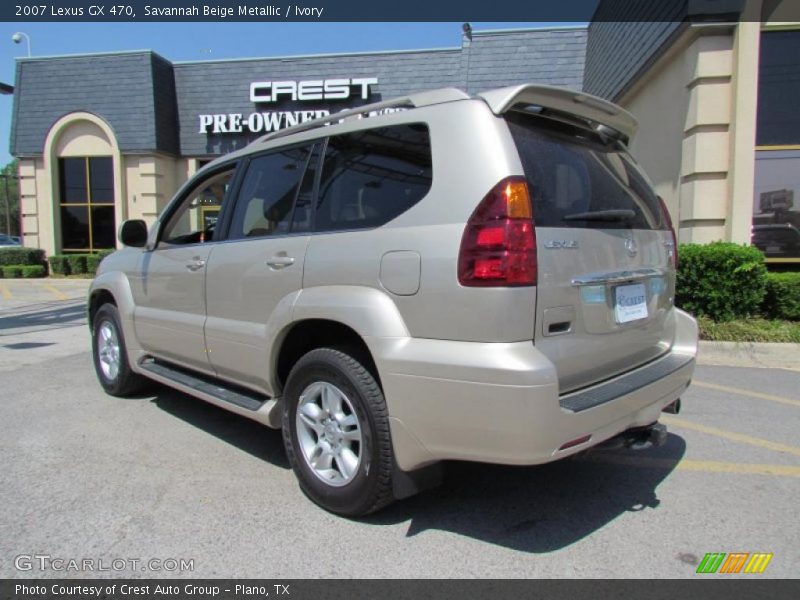 Savannah Beige Metallic / Ivory 2007 Lexus GX 470