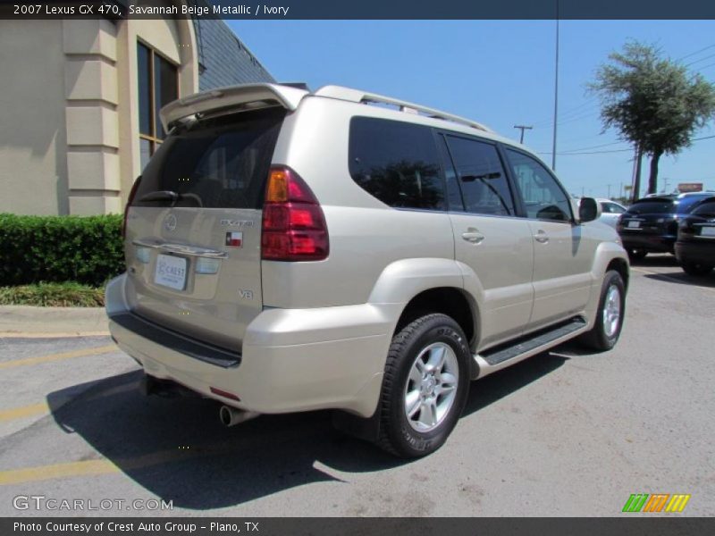 Savannah Beige Metallic / Ivory 2007 Lexus GX 470