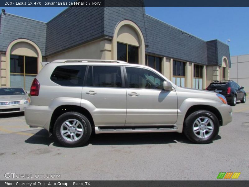 Savannah Beige Metallic / Ivory 2007 Lexus GX 470