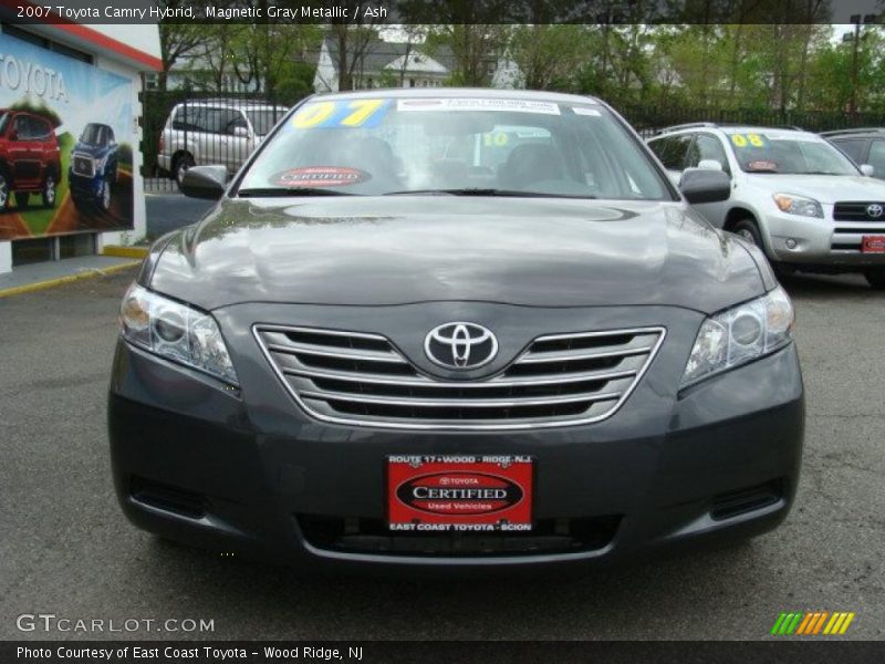 Magnetic Gray Metallic / Ash 2007 Toyota Camry Hybrid