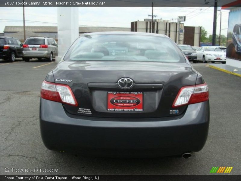 Magnetic Gray Metallic / Ash 2007 Toyota Camry Hybrid