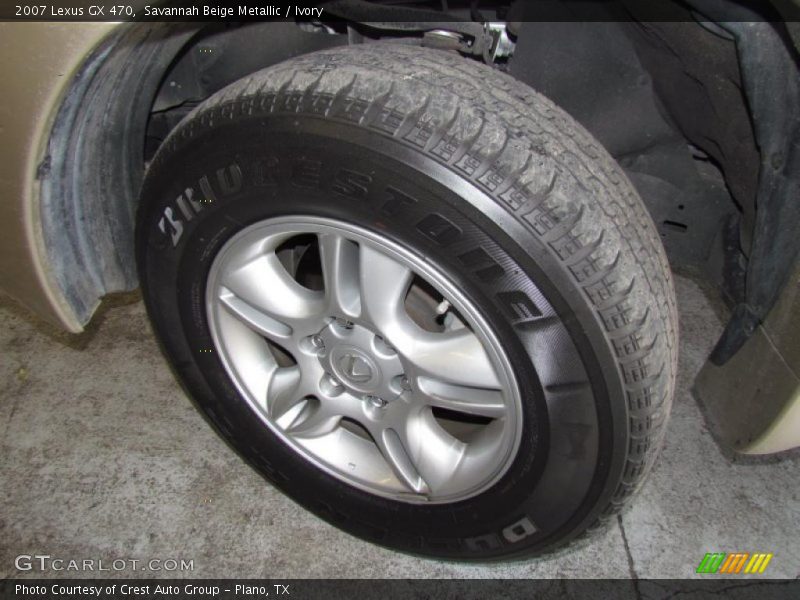 Savannah Beige Metallic / Ivory 2007 Lexus GX 470