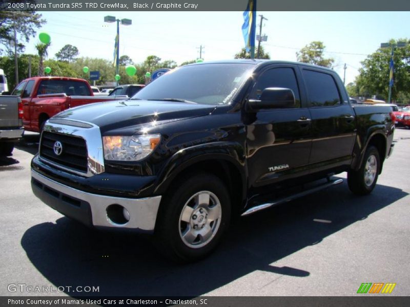 Black / Graphite Gray 2008 Toyota Tundra SR5 TRD CrewMax