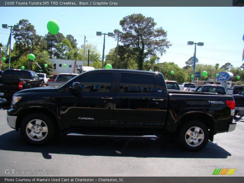 Black / Graphite Gray 2008 Toyota Tundra SR5 TRD CrewMax