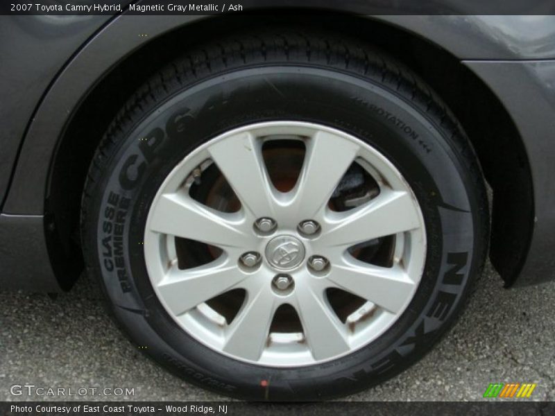 Magnetic Gray Metallic / Ash 2007 Toyota Camry Hybrid