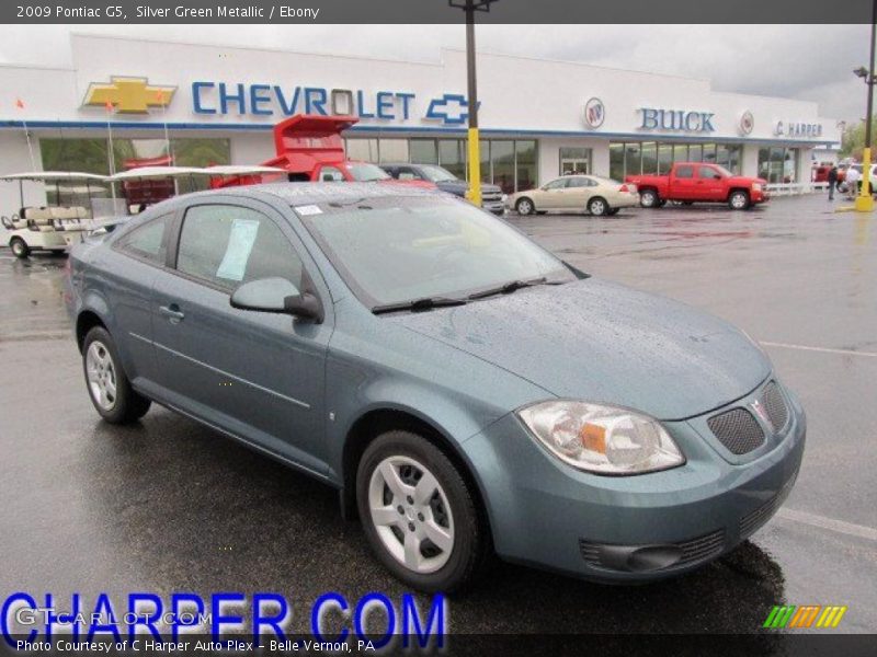 Silver Green Metallic / Ebony 2009 Pontiac G5