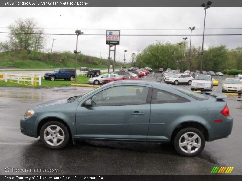 Silver Green Metallic / Ebony 2009 Pontiac G5