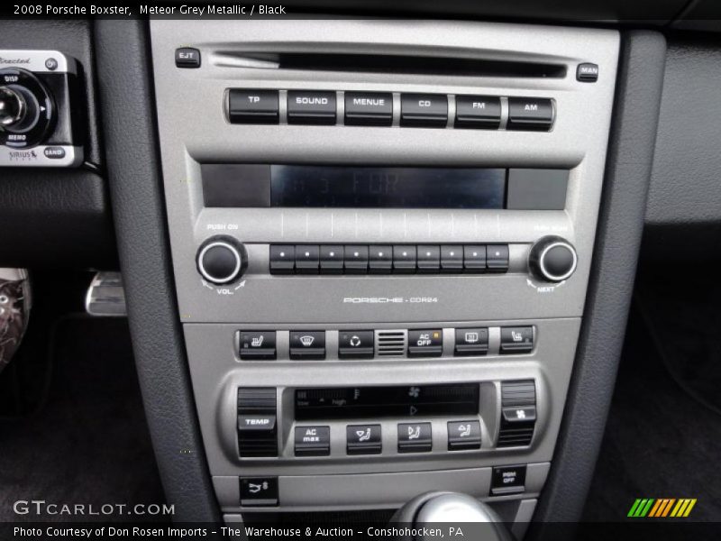 Controls of 2008 Boxster 