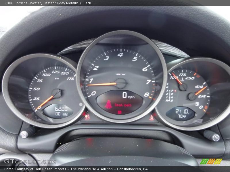  2008 Boxster   Gauges