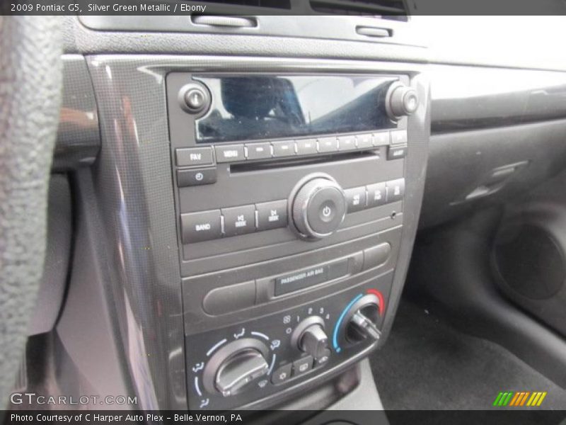 Silver Green Metallic / Ebony 2009 Pontiac G5