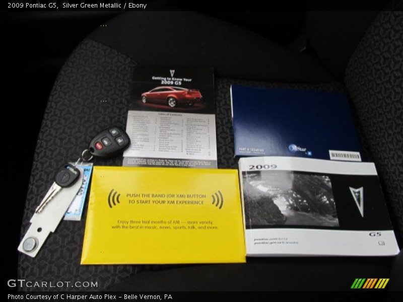 Silver Green Metallic / Ebony 2009 Pontiac G5