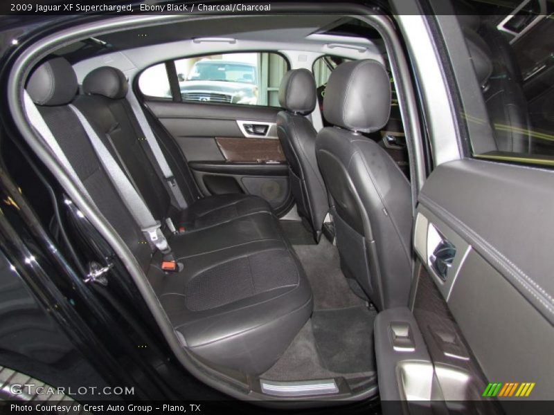 Ebony Black / Charcoal/Charcoal 2009 Jaguar XF Supercharged