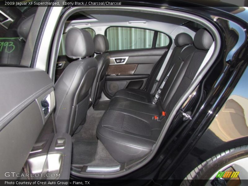 Ebony Black / Charcoal/Charcoal 2009 Jaguar XF Supercharged