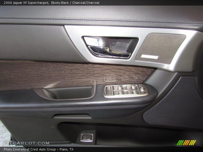 Ebony Black / Charcoal/Charcoal 2009 Jaguar XF Supercharged
