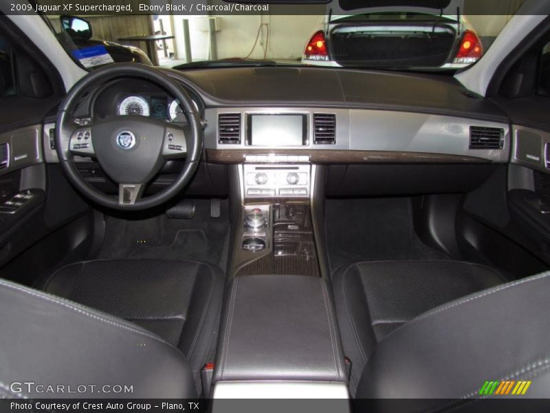 Ebony Black / Charcoal/Charcoal 2009 Jaguar XF Supercharged