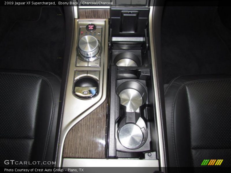 Ebony Black / Charcoal/Charcoal 2009 Jaguar XF Supercharged