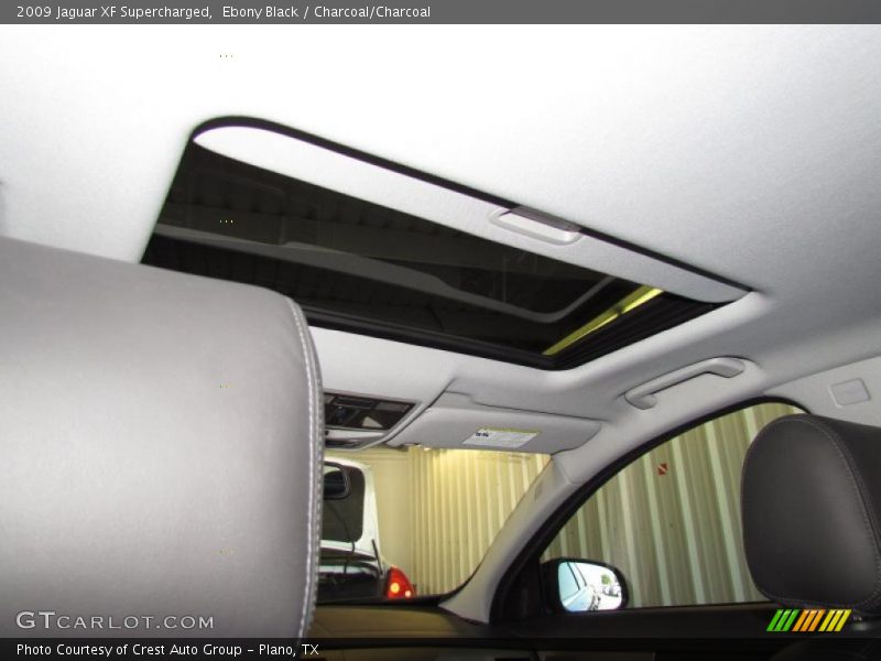 Ebony Black / Charcoal/Charcoal 2009 Jaguar XF Supercharged