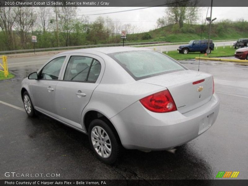 Silver Ice Metallic / Gray 2010 Chevrolet Cobalt LS Sedan